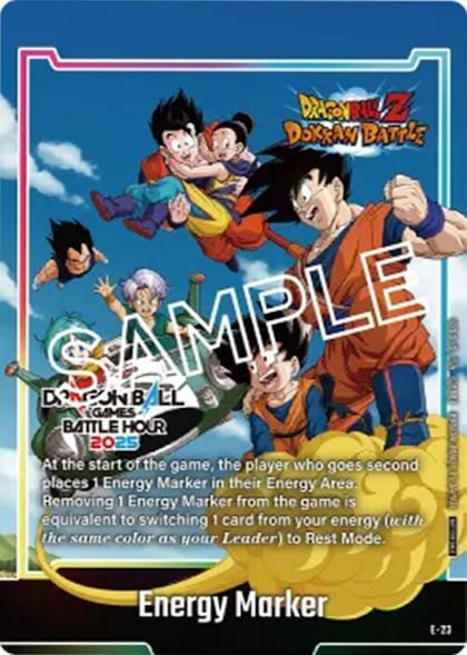 Energy Marker (E-23) (Dragon Ball Games Battle Hour 2025 Promo Card Set), Fusion World Energy Markers E-23