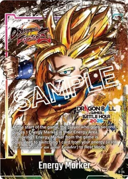 Energy Marker (E-24) (Dragon Ball Games Battle Hour 2025 Promo Card Set), Fusion World Energy Markers E-24