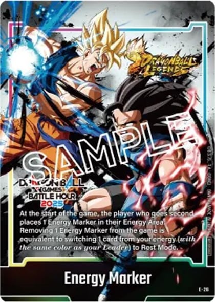 Energy Marker (E-26) (Dragon Ball Games Battle Hour 2025 Promo Card Set), Fusion World Energy Markers E-26