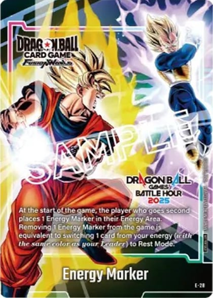 Energy Marker (E-28) (Dragon Ball Games Battle Hour 2025 Promo Card Set), Fusion World Energy Markers E-28
