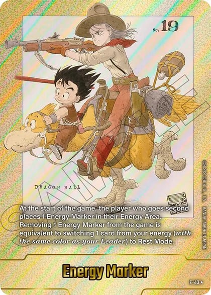 Energy Marker (E-43) (Gold), Fusion World Energy Markers E-43