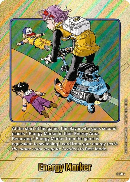 Energy Marker (E-56) (Gold), Fusion World Energy Markers E-56