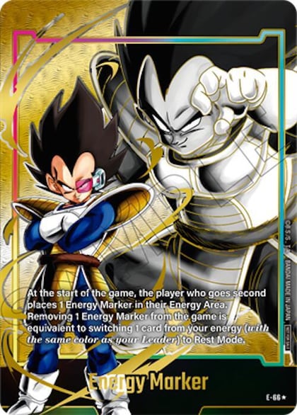 Energy Marker (E-66) (Gold), Fusion World Energy Markers E-66