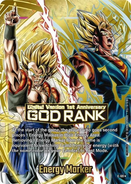 Energy Marker (E-69) (God Rank Version), Fusion World Energy Markers E-69