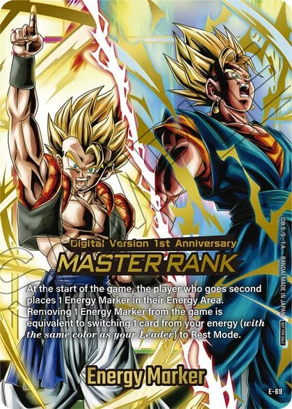 Energy Marker (E-69) (Master Rank Version), Fusion World Energy Markers E-69