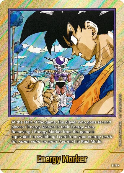 Energy Marker (E-77) (Gold), Fusion World Energy Markers E-77