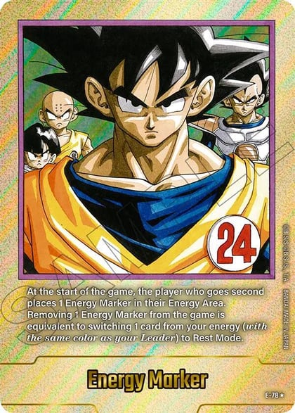 Energy Marker (E-78) (Gold), Fusion World Energy Markers E-78