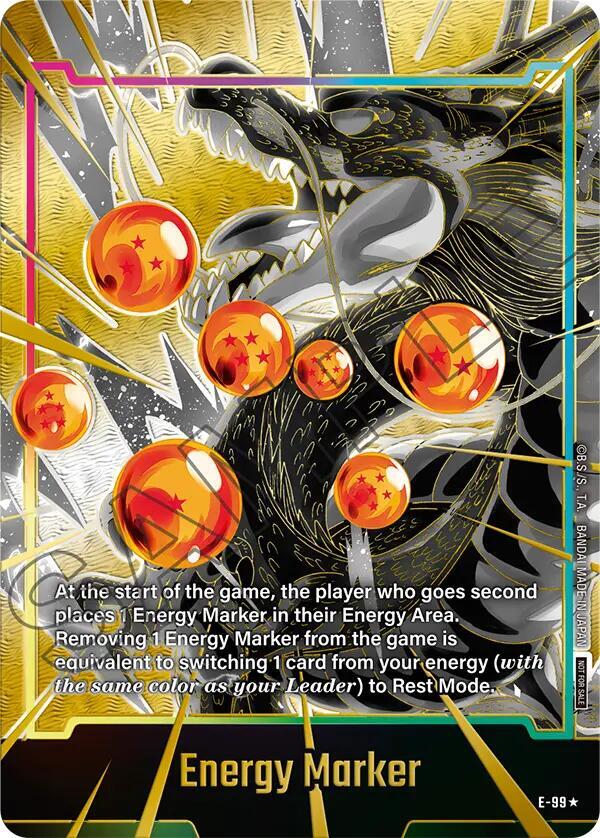 Energy Marker (E-99) (Gold), Fusion World Energy Markers E-99