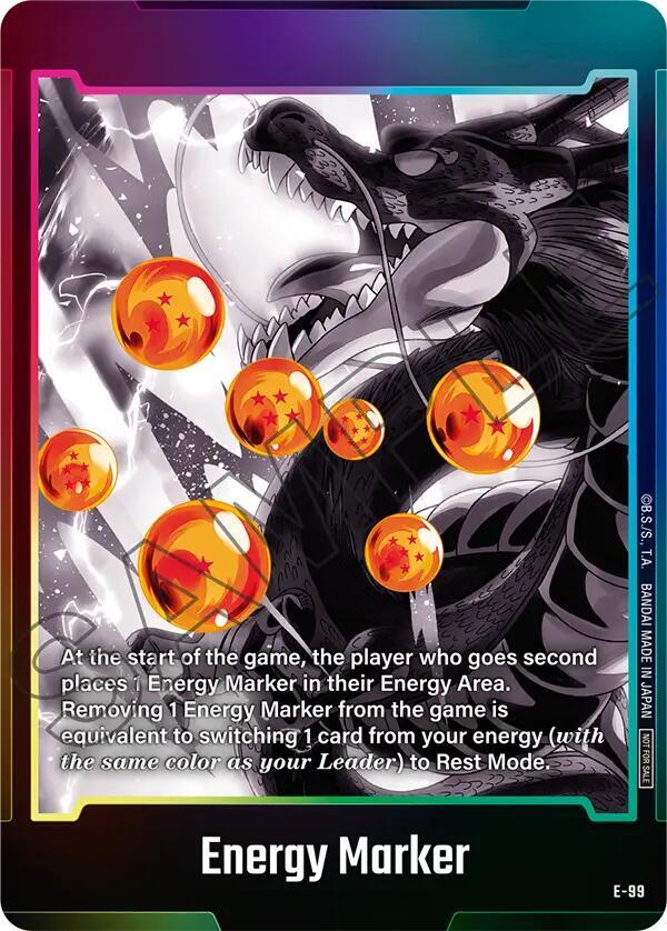 Energy Marker (E-99), Fusion World Energy Markers E-99