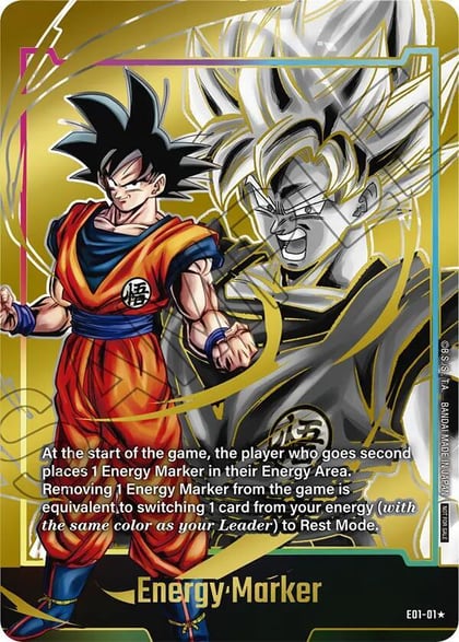 Energy Marker (E01-01) (Gold), Fusion World Energy Markers E01-01
