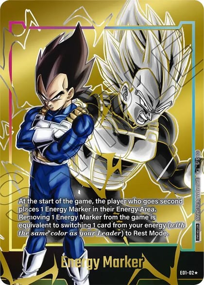 Energy Marker (E01-02) (Gold), Fusion World Energy Markers E01-02