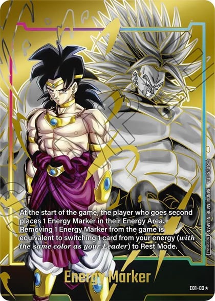 Energy Marker (E01-03) (Gold), Fusion World Energy Markers E01-03
