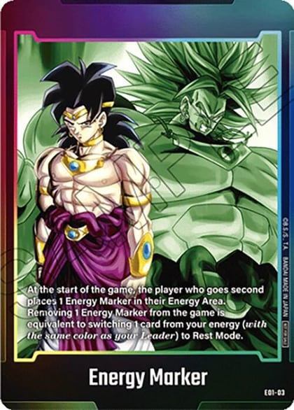 Energy Marker (E01-03), Fusion World Energy Markers E01-03