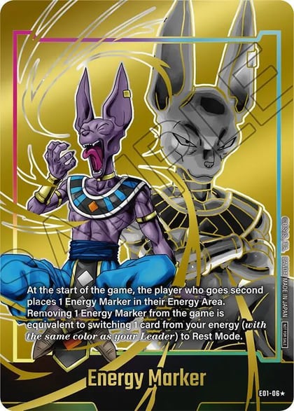 Energy Marker (E01-06) (Gold), Fusion World Energy Markers E01-06