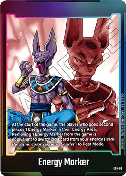 Energy Marker (E01-06), Fusion World Energy Markers E01-06
