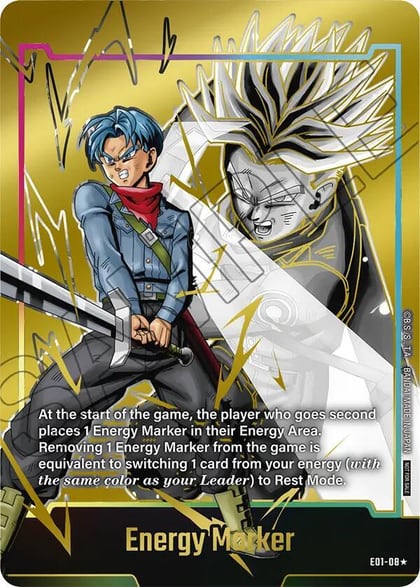 Energy Marker (E01-08) (Gold), Fusion World Energy Markers E01-08