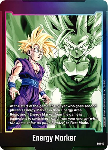 Energy Marker (E01-10), Fusion World Energy Markers E01-10