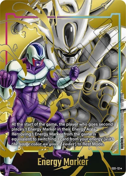 Energy Marker (E01-12) (Gold), Fusion World Energy Markers E01-12