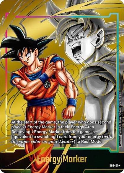Energy Marker (E02-01) (Gold), Fusion World Energy Markers E02-01