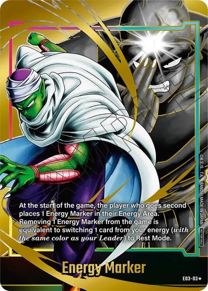 Energy Marker (E03-03) (Gold), Fusion World Energy Markers E03-03