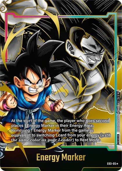 Energy Marker (E03-05) (Gold), Fusion World Energy Markers E03-05