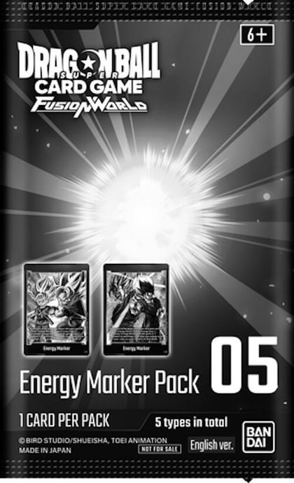 Energy Marker Pack 05, Fusion World Energy Markers P610135