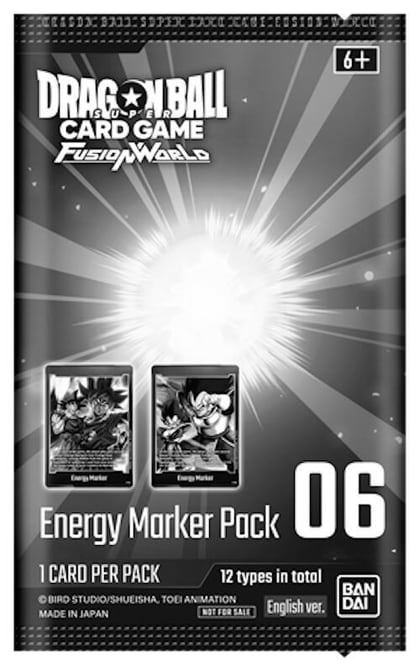 Energy Marker Pack 06, Fusion World Energy Markers P641326