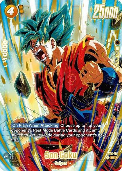 Son Goku (1st Anniversary Set), Fusion World Promotion Cards and Packs FB02-119
