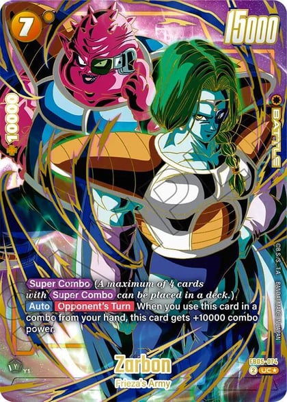 Zarbon (1st Anniversary Set), Fusion World Promotion Cards and Packs FB05-074