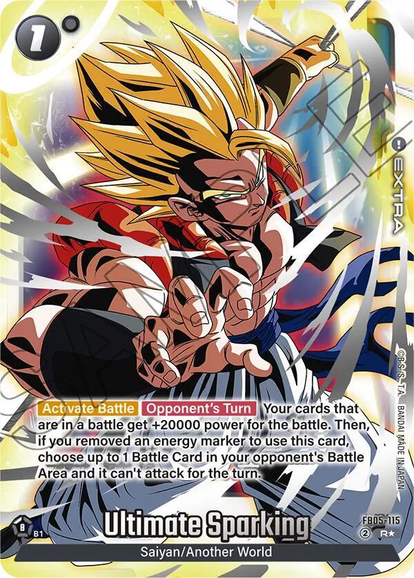Ultimate Sparking - FB05-115 (Reprint), Fusion World Promotion Cards and Packs FB05-115
