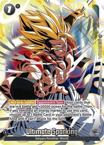 Ultimate Sparking - FB05-115 (Reprint), Fusion World Promotion Cards and Packs FB05-115