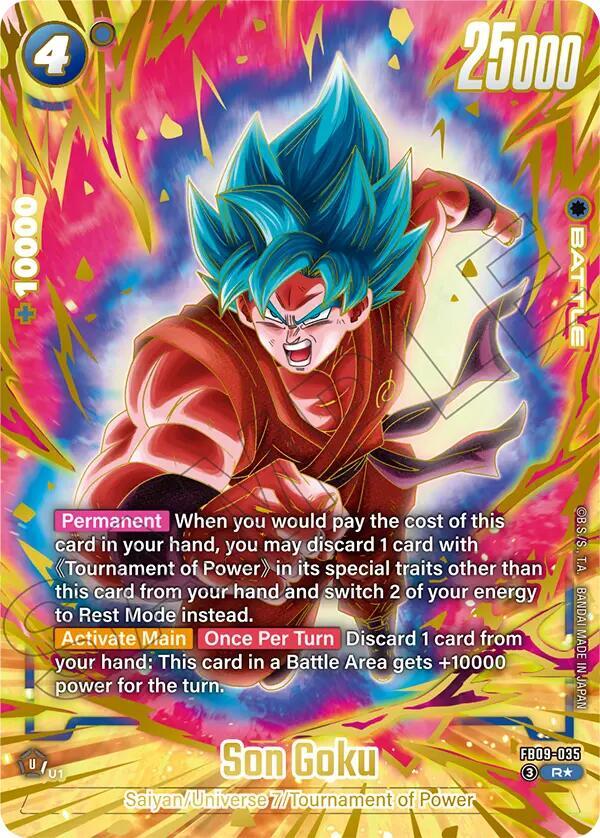 Son Goku - FB09-035 (2nd Anniversary Set), Fusion World Promotion Cards and Packs FB09-035