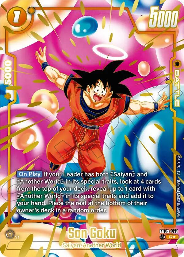Son Goku - FB09-079 (2nd Anniversary Set), Fusion World Promotion Cards and Packs FB09-079