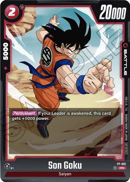 Son Goku - FP-001, Fusion World Promotion Cards and Packs FP-001