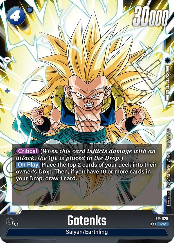 Gotenks - FP-028, Fusion World Promotion Cards and Packs FP-028