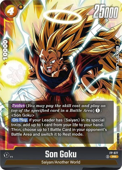 Son Goku - FP-077, Fusion World Promotion Cards and Packs FP-077