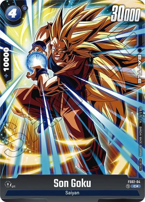 Son Goku - FS02-04 (Gen Con 2024 Promo), Fusion World Promotion Cards and Packs FS02-04