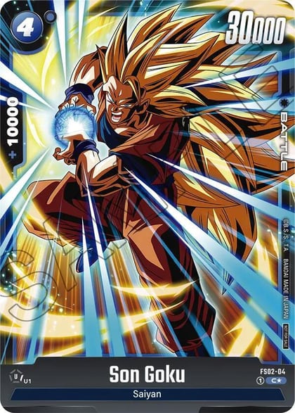 Son Goku - FS02-04 (Gen Con 2024 Promo), Fusion World Promotion Cards and Packs FS02-04