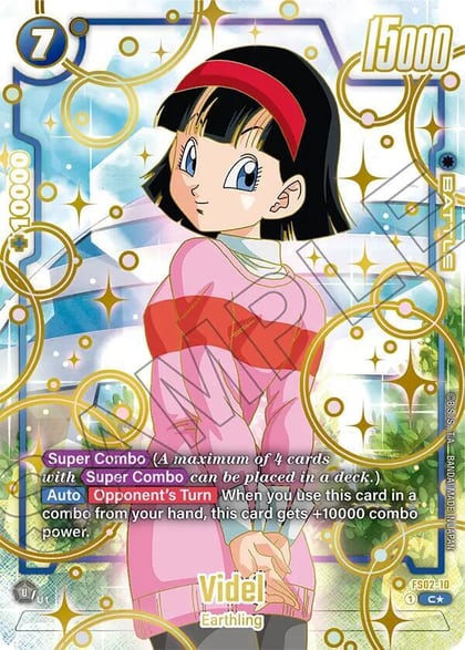 Videl (1st Anniversary Set), Fusion World Promotion Cards and Packs FS02-10