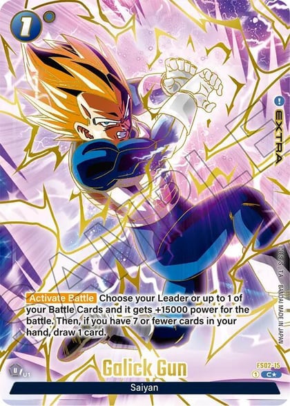 Galick Gun (1st Anniversary Set), Fusion World Promotion Cards and Packs FS02-15