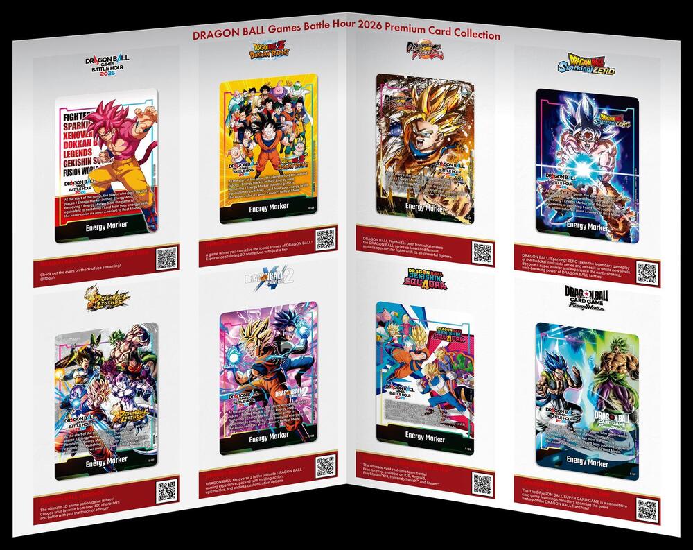 Dragon Ball Games Battle Hour 2026 Premium Card Collection, Fusion World Promotion Cards and Packs P684108