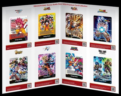 Dragon Ball Games Battle Hour 2026 Premium Card Collection, Fusion World Promotion Cards and Packs P684108