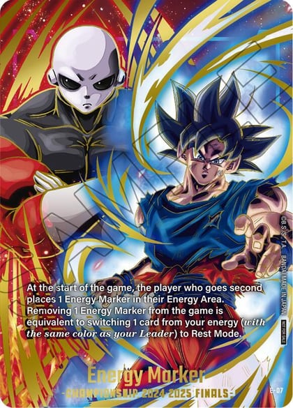 Energy Marker - E-07 (Championship 2024-2025 Finals), Tournament and Championship Promos E-07