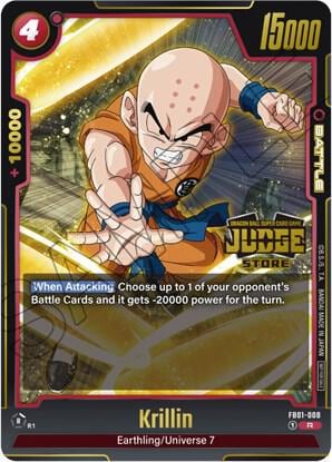 Krillin - FB01-008 (Judge Pack (Store Judge) 01), Tournament and Championship Promos FB01-008