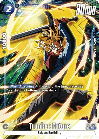 Trunks : Future - FB01-049 (Tournament Pack -Winner- 01), Tournament and Championship Promos FB01-049
