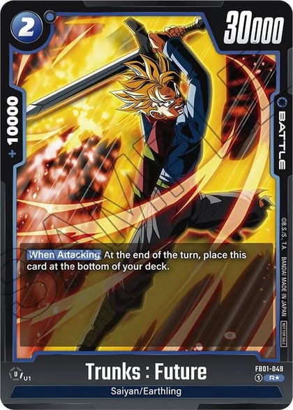 Trunks : Future - FB01-049 (Tournament Pack 01), Tournament and Championship Promos FB01-049
