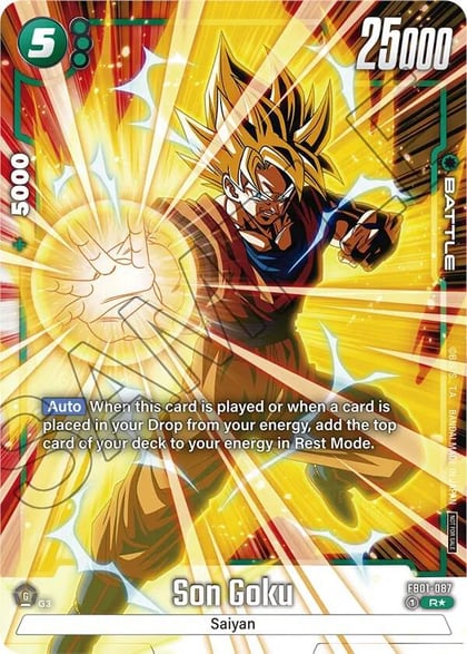 Son Goku - FB01-087 (Tournament Pack -Winner- 01), Tournament and Championship Promos FB01-087