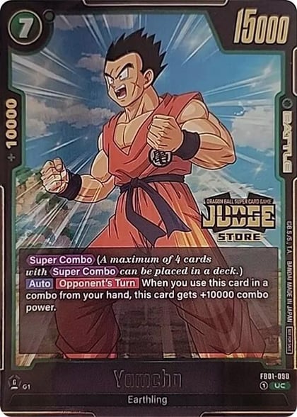 Yamcha (Judge Pack (Event Judge) 01), Tournament and Championship Promos FB01-098