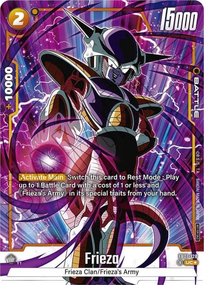 Frieza - FB01-128 (Tournament Pack -Winner- 01), Tournament and Championship Promos FB01-128