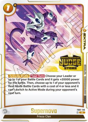 Supernova (Judge Pack (Store Judge) 01), Tournament and Championship Promos FB01-136